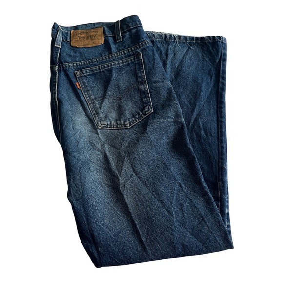 Levi's Other - Levis Orange Tab 509 Jeans Mens 38x32 (Fit 36x31) Thrashed Cowboy Vintage 80's